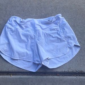 Lululemon white shorts